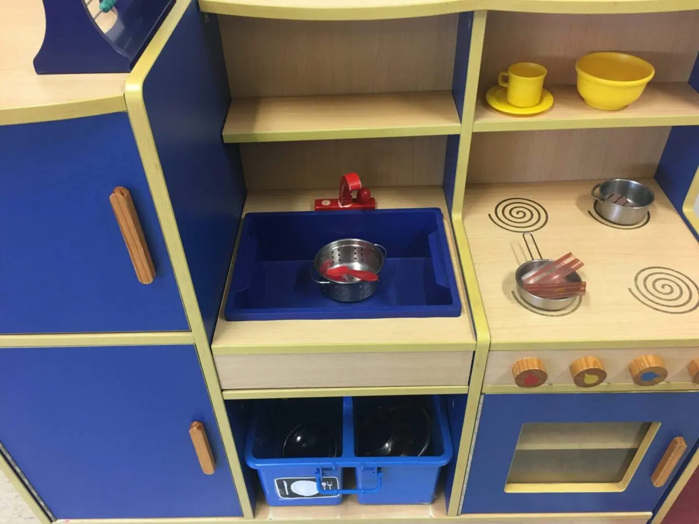 Kitchen area of Full Day Kindergarten